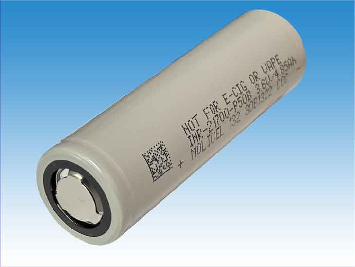 型番：Molicel製リチウムイオン電池 INR21700P50B 状態：新品未使用品